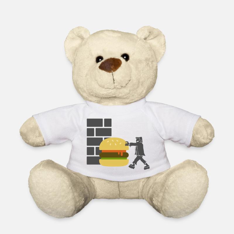 Burger Fast food Logistic - Teddy - Weiß