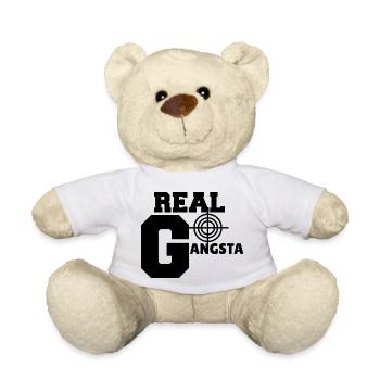 Echte Gangsta - Teddy - Weiß - Vorne