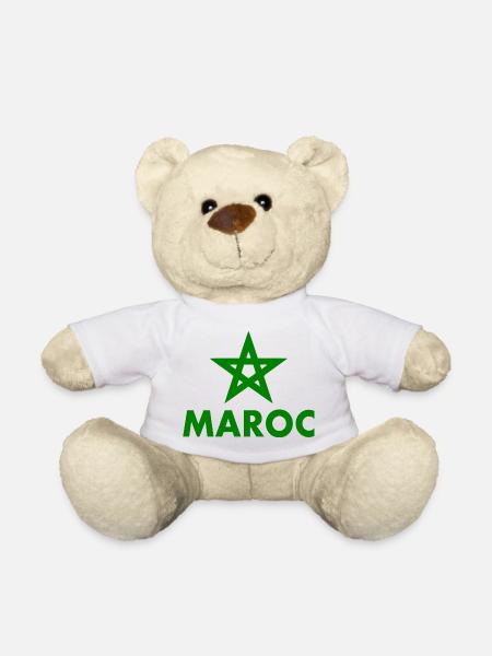 Marokko - Teddy - Weiß
