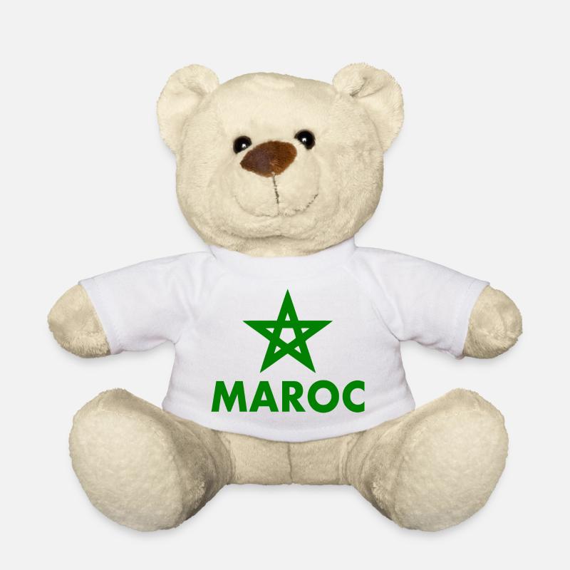 Maroc - Nounours - blanc