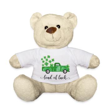 Happy St. Patrick´s Day Saint Patrick Irland Irish - Teddy - Weiß - Vorne