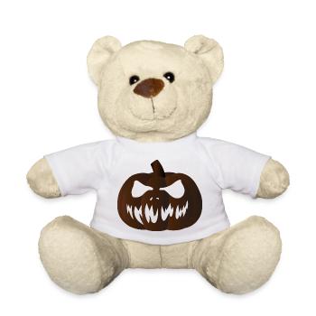 Pumpkin - Teddy Bear - white - Front