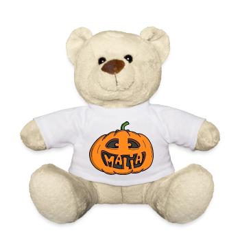 Citrouille Malia Halloween - Nounours - blanc - Devant