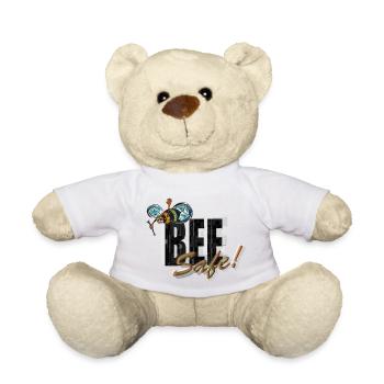 Bee Safe, l’insecte le plus important de la planète. - Nounours - blanc - Devant
