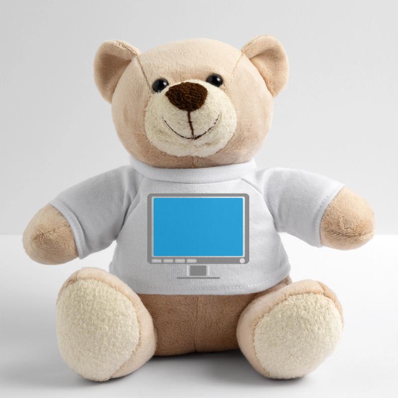 Design Bildschirm Anzeige Computer Teddy