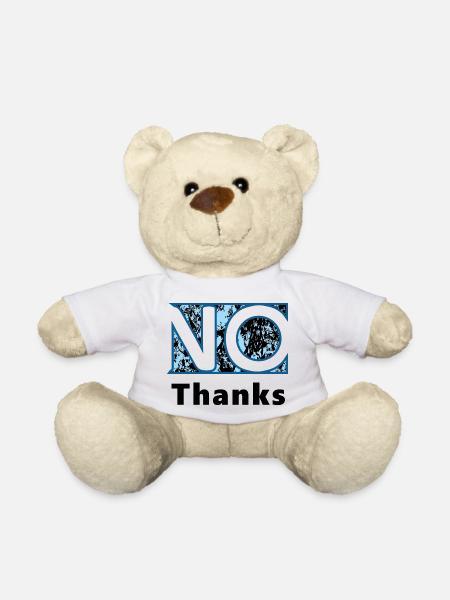 Nein, danke - Teddy - Weiß
