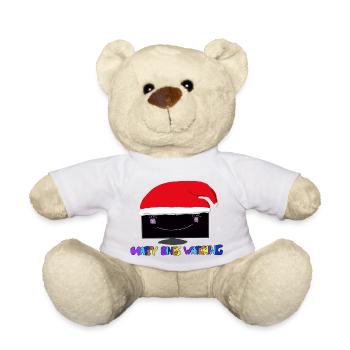 Happy Binge Watching - Teddy - Weiß - Vorne