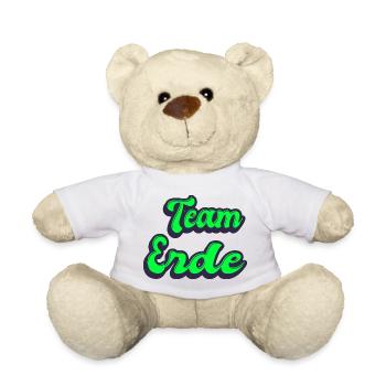 Team Earth - Teddy Bear - white - Front