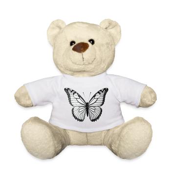 Papillon Nature Insectes Papillons 6 - Nounours - blanc - Devant