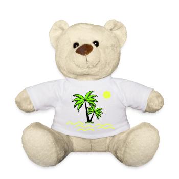 Palmiers - Nounours - blanc - Devant