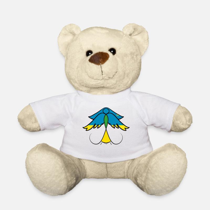 Ange du pardon - Nounours - blanc