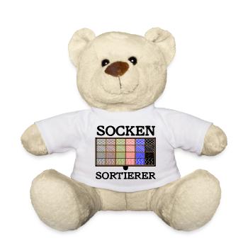 Sockensortierer - Teddy - Weiß - Vorne