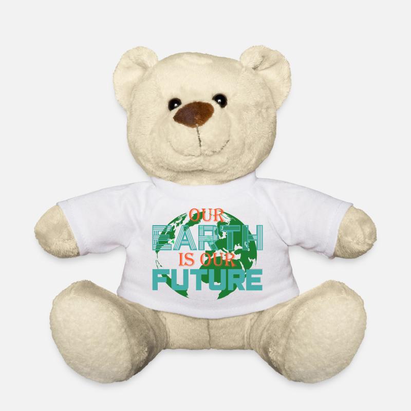 Save the earth - Teddy - Weiß