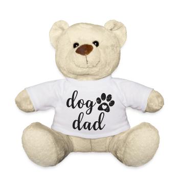 Dog Dad - Teddy Bear - white - Front