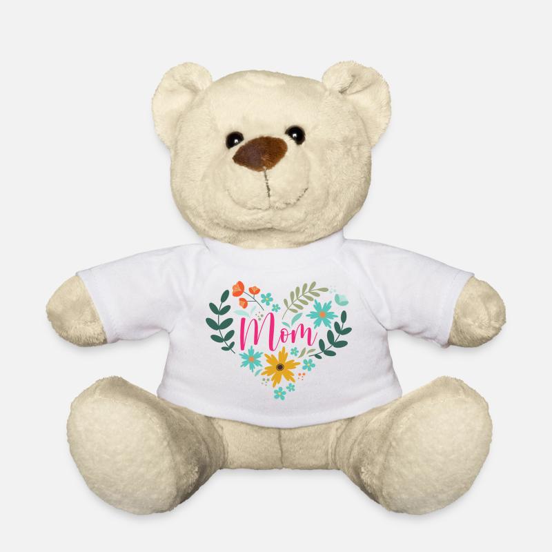Best Mom Ever - Teddy Bear - white