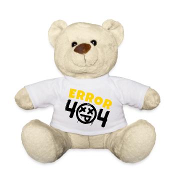 Error 404 Not Found - Teddy Bear - white - Front