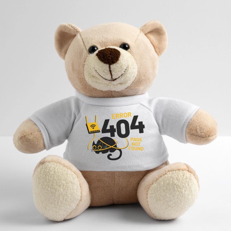 Error 404 Page Not Found Teddy Bear