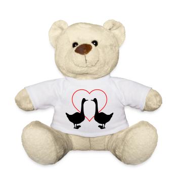 Goose Love 2 - Nounours - blanc - Devant
