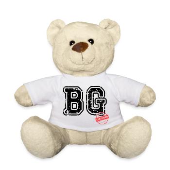 beau gosse - Nounours - blanc - Devant