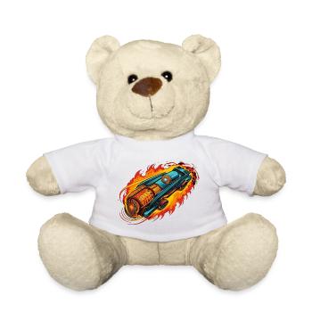 Turbo atomar - Teddy - Weiß - Vorne