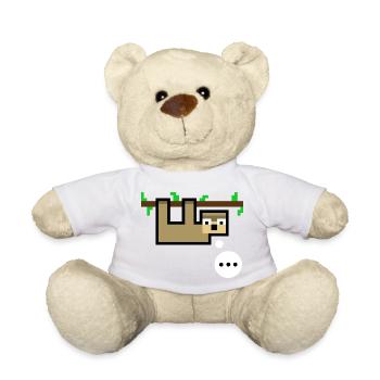 Sloth est sans voix - Nounours - blanc - Devant