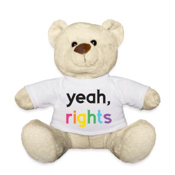 Pride Month LGBT - ja, Rechte - Teddy - Weiß - Vorne