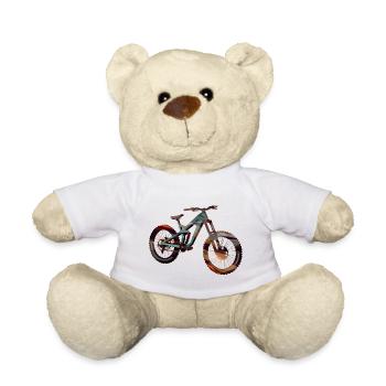 Vélo de descente - Nounours - blanc - Devant