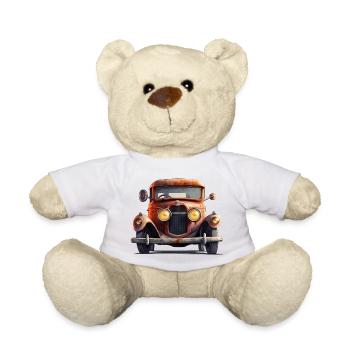 Les voitures classiques ont besoin d’amour - Nounours - blanc - Devant