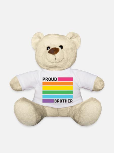 Pride Month LGBT - Stolzer Bruder - Teddy - Weiß