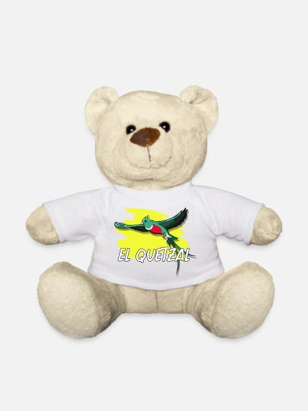 Guatemala Guatemalan Flagge DNA I Geschenk - Teddy - Weiß