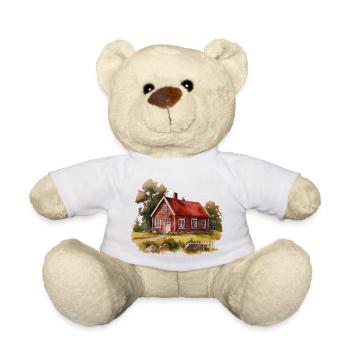 Schweden Schweden Skandinavien Reisen Wikinger - Teddy - Weiß - Vorne
