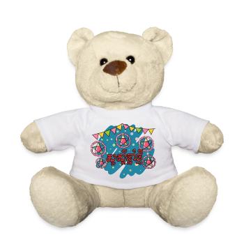 Cambodge Khmer Nouvel An Choul Chnam I Cadeau - Nounours - blanc - Devant