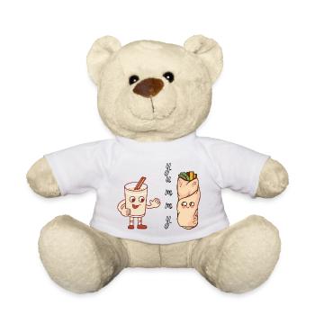 Yummy style - Teddy Bear - white - Front