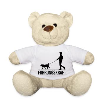 Lustiges Hunde Bild Hundeliebhaber Haustier - Teddy - Weiß - Vorne