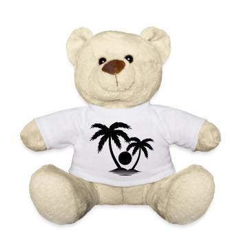 Surfing Surfboard Surfer Wassersport - Teddy - Weiß - Vorne