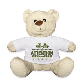 septième compagnie, Tassin, 7ème compagnie - Nounours - blanc - Devant