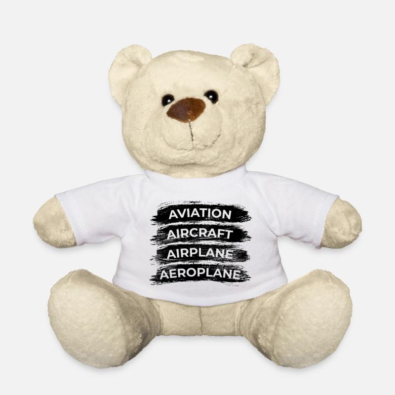 Plane Spotter Routine - Teddy - Weiß