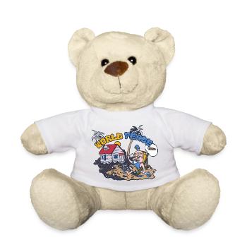 420 Weltfriedensmeister Yoshi - Teddy - Weiß - Vorne