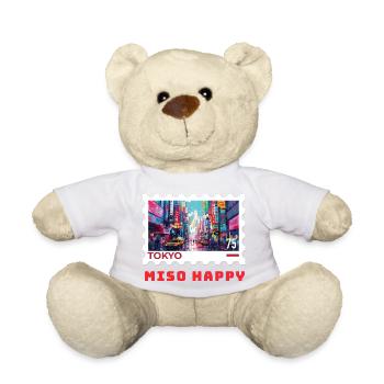 Tokyo - Teddy Bear - white - Front