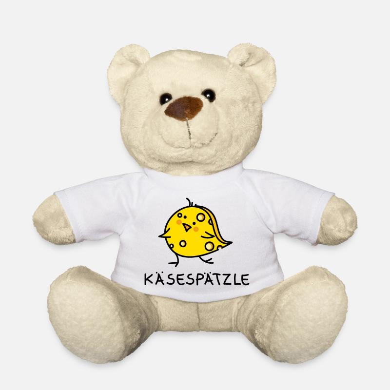 Spatz Käse und Spätzle - Teddy - Weiß