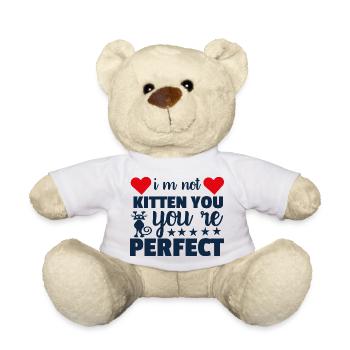 not perfect - Teddy - Weiß - Vorne