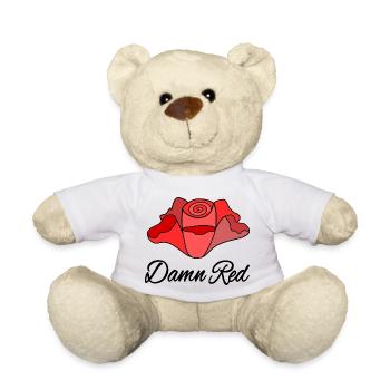 Damn Red - Teddy - Weiß - Vorne