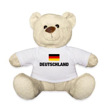 Germany German Flag German Flag Gift - Teddy Bear - white - Front