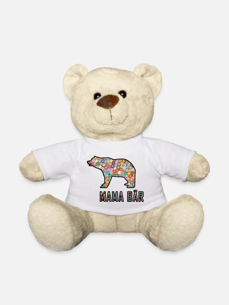 Mama Bär - Teddy - Weiß