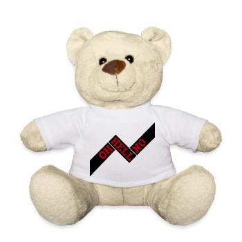 Oh Hell No Oh Hell No Funny Sarcasm Saying - Teddy Bear - white - Front