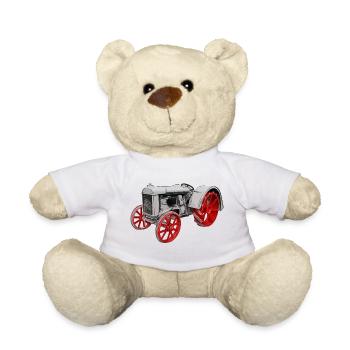Traktor Model F - Teddy - Weiß - Vorne