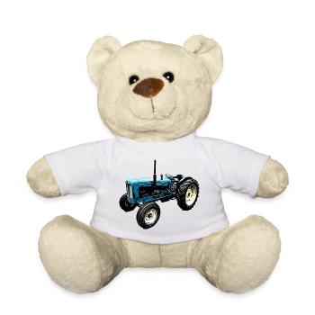 Tractor Super Major 6 - Teddy Bear - white - Front