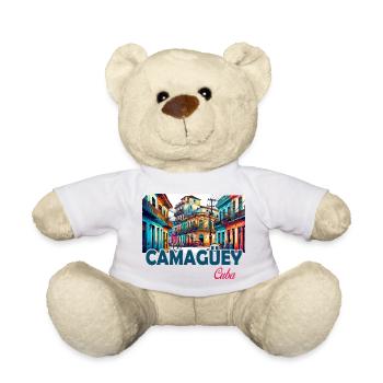 Camagüey, Cuba, Caraïbes, Design - Nounours - blanc - Devant