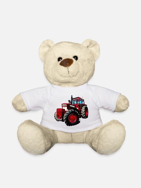 V BM 814 Turbo Traktor - Teddy - Weiß