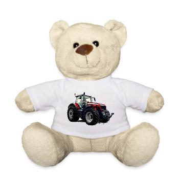 M F 8740 S Traktor - Teddy - Weiß - Vorne